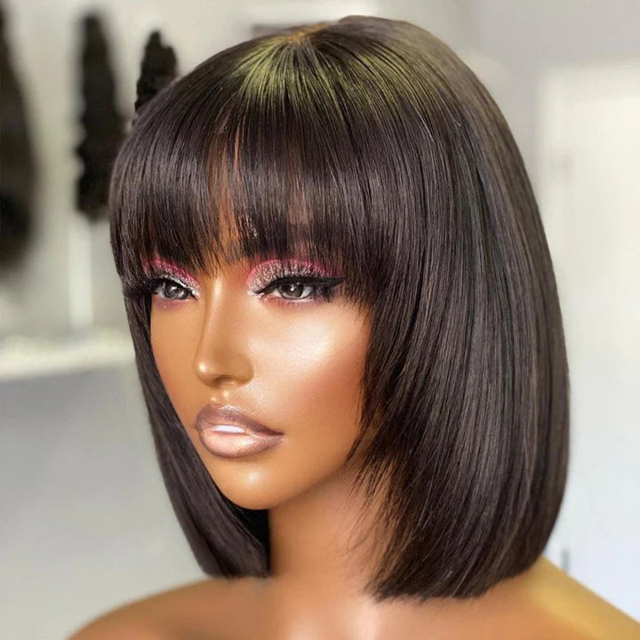 True Scalp Bang Bob Wig