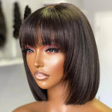 True Scalp Bang Bob Wig